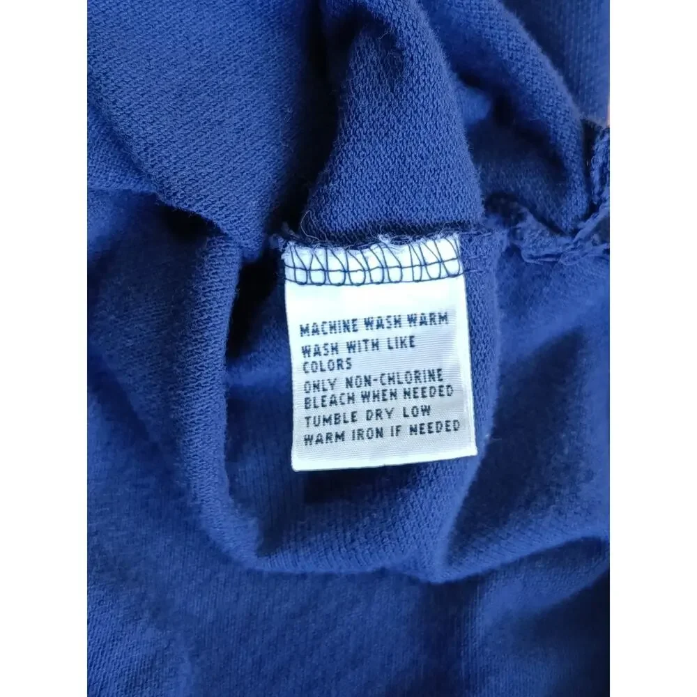 Vintage Polo Ralph Lauren Polo T Shirt Rugby Blue 90s Men’s L Size Red Pony